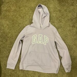 light purple gap hoodie